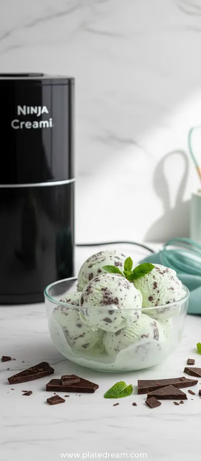 Thin Mint Ice Cream – Ninja Creami Recipe