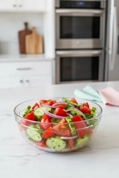 Tomato Cucumber Salad – Fresh Easy Recipe